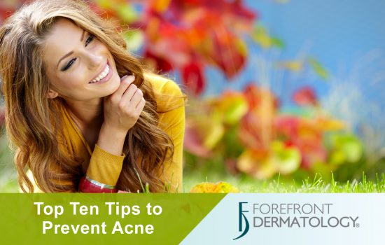Stop Acne with These Preventative Tips